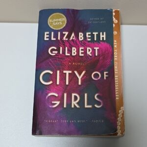 City of Girls Novel by Elizabeth Gilbert  Softcover Book